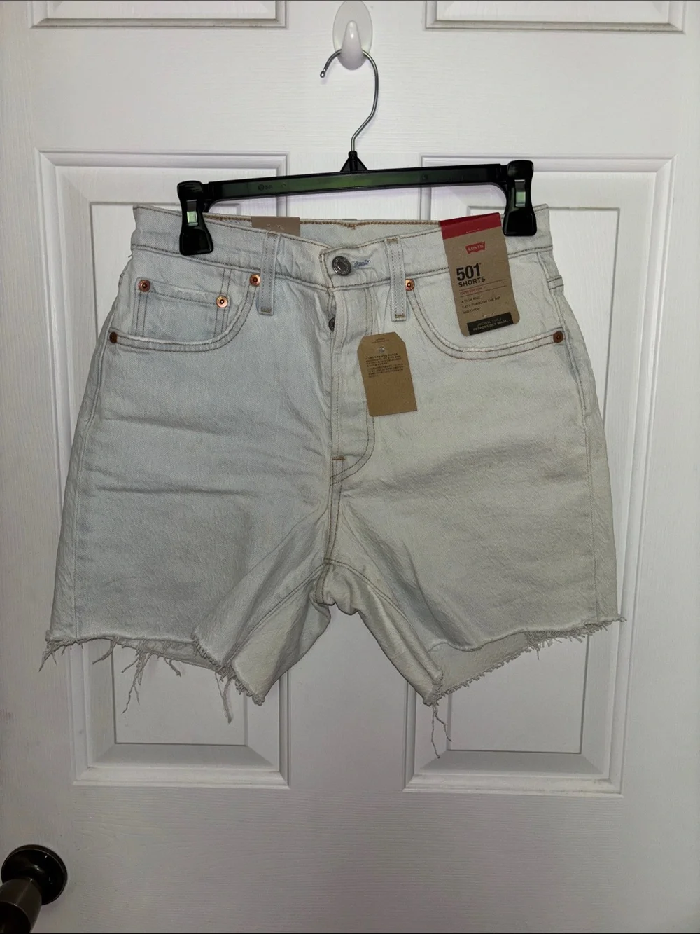 Levi's 501 Cutoff Denim Shorts